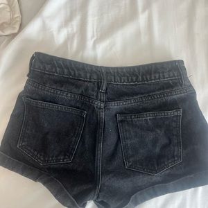 Pacsun Black Jean Shorts
